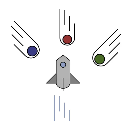 운석 사이로 Through the Meteors